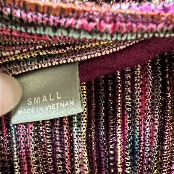 Anthropologie Maeve Multicolor Women's Sweater Midi Skirt - Picture 3 of 9